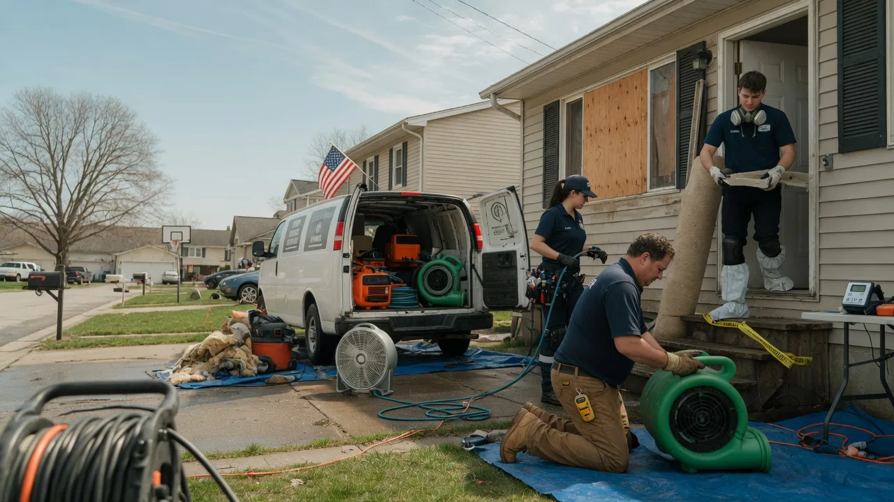 Water Damage Restoration in Stoneboro, PA near me